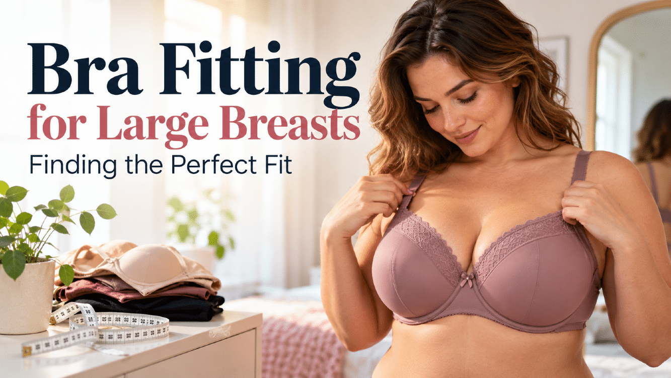 Bra Fitting for Large Breasts